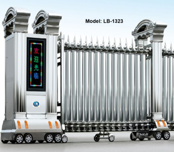 Cổng xếp inox LB1323 